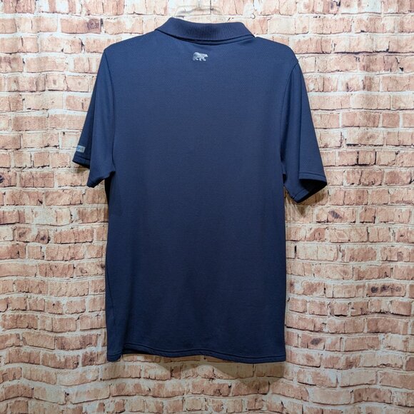 Polar King Short Sleeve Blue Polo Size Med - Picture 11 of 15